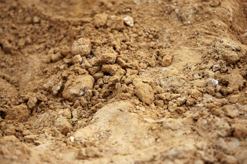 Sand grain construction texture background colose up