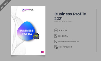 Corporate Business Profile Cover
