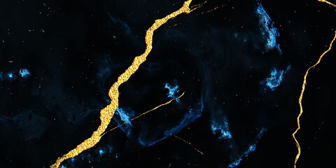 black marble with golden veins ,Black marbel natural pattern for background, abstract black white and gold, black and yellow marble, hi gloss marble stone texture of digital wall tiles design.