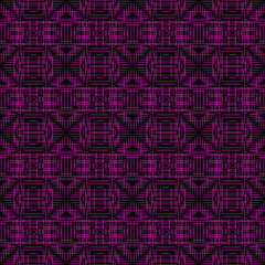 abstract ethnic geometric pattern vector seamless background