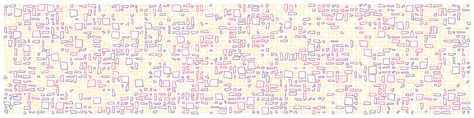 Offset Quads generative art background art illustration