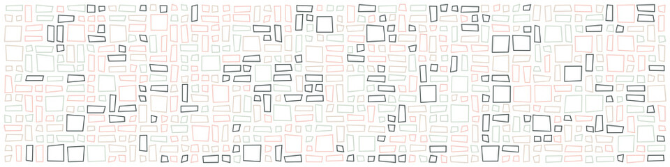 Offset Quads generative art background art illustration