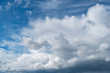 Cloudscape after the thunderstorm.