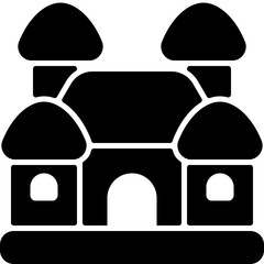 chateau glyph icon