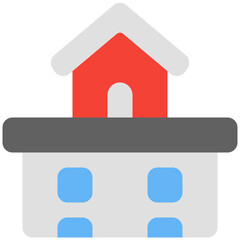 penthouse flat icon