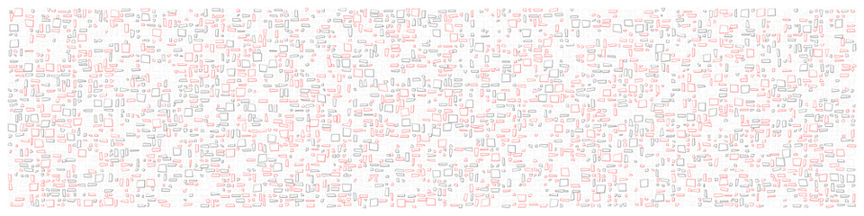 Offset Quads generative art background art illustration