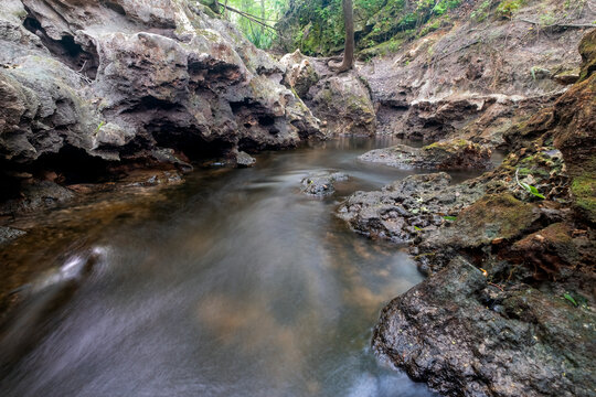 Edwards Spring (A.K.A. Ellaville Spring) On The Suwannee River, Suwannee County, Florida