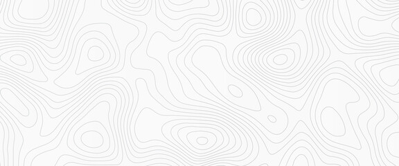 Mountain topographic map background with red lines texture, Luxury white abstract topographic map background with white lines texture.