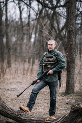 Fototapeta premium Very bloody war between Russia and Ukraine.