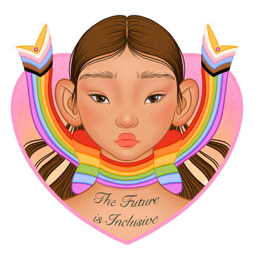 Love is Love &ndash; Pride &ndash; Progress pride flag