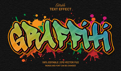 Graffiti Editable Text Effect Style