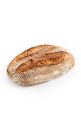 bread isolated on white background