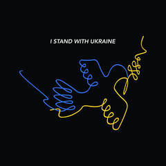 Dove of peace for Ukraine