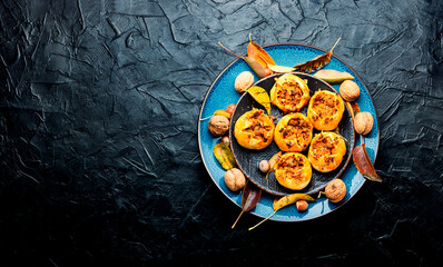 Pumpkin and meat pastry