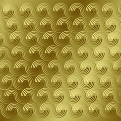 Gold background lines and patterns