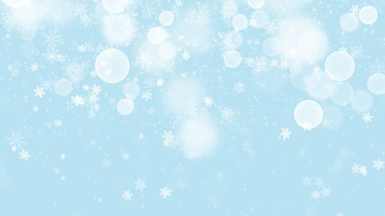 Abstract Backgrounds snow on blue backgrounds , illustration wallpaper