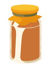honey in pot
