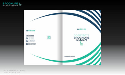 brochure cover for any kind of use