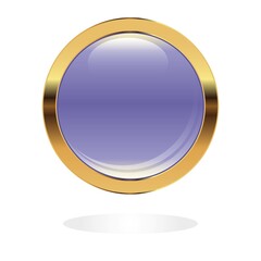 Gold vector design element with space for your text