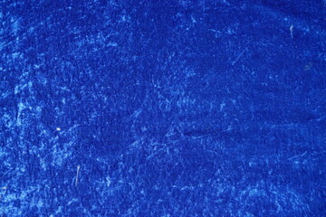Blauer Samtstoff als Hintergrund 