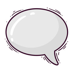 gray comic bubble color