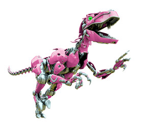 velociraptor robot walking