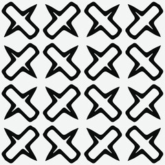 Vector monochrome pattern, Abstract texture for fabric print, card, table cloth, furniture, banner, cover, invitation, decoration, wrapping.seamless repeating pattern.Black and 
white color.
