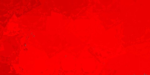 Light Red vector background with polygonal forms.