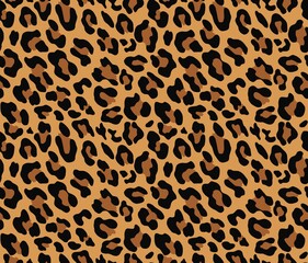 Camouflage leopard seamless print, trendy classic texture.