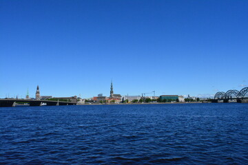 Obraz premium beautiful views of Riga