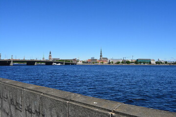 Fototapeta premium beautiful views of Riga