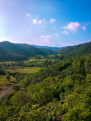 Obraz premium Landscape of wondeful mountains