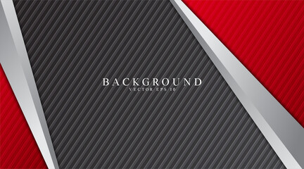 abstract background, red and gray with beautiful strips