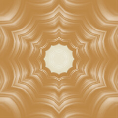 Abstract minimalist wall composition in sand tones. Modern creative hand drawn background.