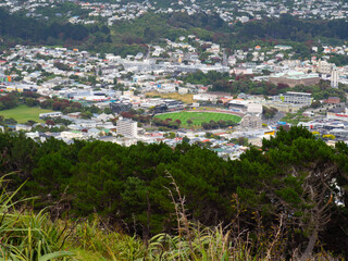 Obraz premium View Down Onto Wellington