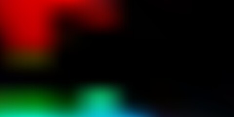 Dark multicolor vector gradient blur backdrop.