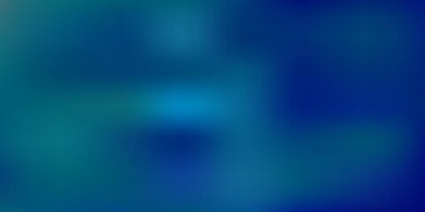 Fototapeta premium Light blue vector gradient blur template.