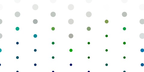 Light green vector layout with circle shapes.