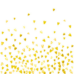 St Valentine Sale Glitter. Greeting Concept For Birthday. Vintage Frame. Yellow Happy Backdrop. Fashion Border For Party. Gold Romance Design. Golden St Valentine Sale Glitter.