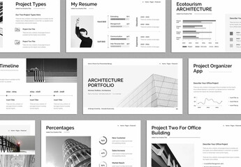 Architecture Portfolio Presentation Layout