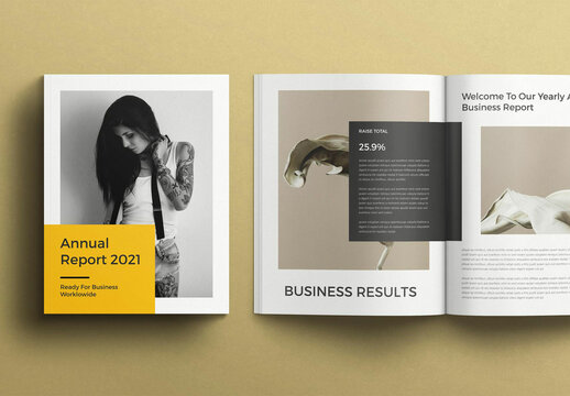 Annual Report Brochure Layout