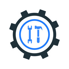 Tool, repair, construction, work icon. Simple editable vector graphics.