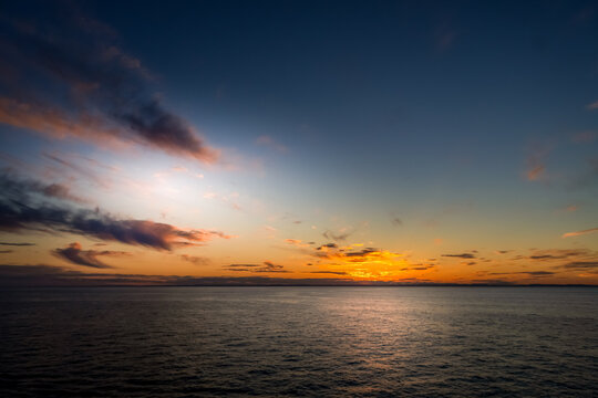 Sonnenuntergang am Meer