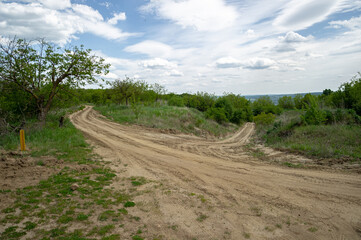 Fototapeta premium road in the countryside