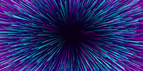 Speed Light on Technology Background,Hi-tech Digital and Internet Concept design. Vector Illustration