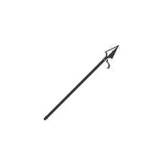 Spear logo vector icon illustration