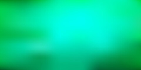 Light green vector abstract blur background.