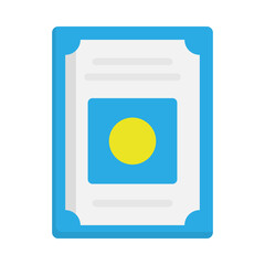 Flash Card icon design template vector illustration