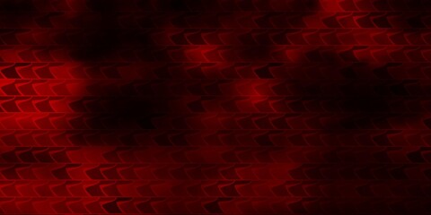 Fototapeta premium Dark Pink, Red vector background with rectangles.