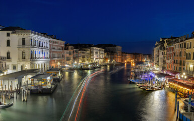 Stunning photo of great canal in venice at night
